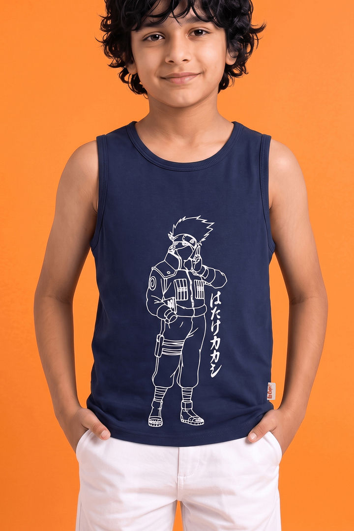 Lee Cooper Boys Naruto Vest (Pack of 2) - Multicolor — image 11